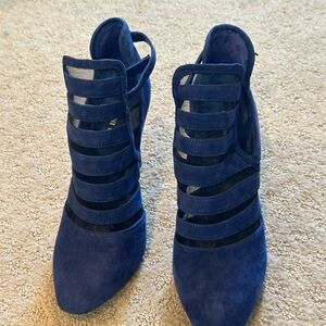 Elegant Blue Women's Heels